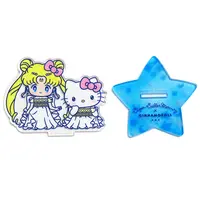 Acrylic stand - Sailor Moon / Hello Kitty