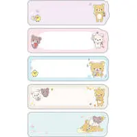 Stationery - Sticky Note - RILAKKUMA / Korilakkuma & Kiiroitori & Chairoikoguma & Rilakkuma