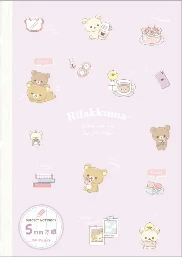 Stationery - Notebook - RILAKKUMA / Korilakkuma & Kiiroitori & Chairoikoguma & Rilakkuma