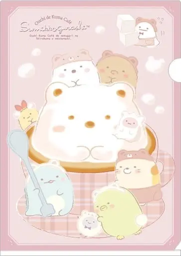 Stationery - Plastic Folder (Clear File) - Sumikko Gurashi