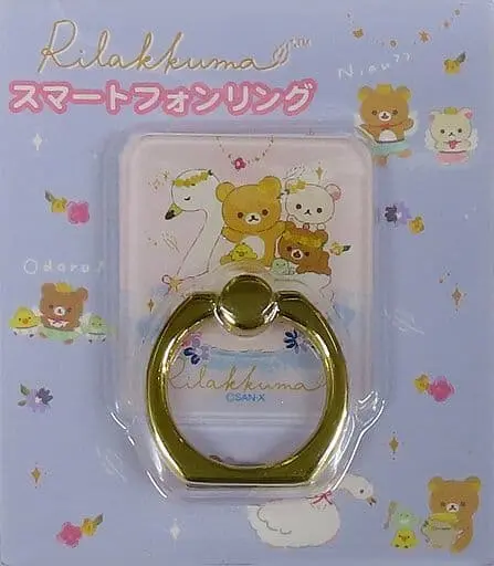 Smartphone Ring Holder - RILAKKUMA / Korilakkuma & Kiiroitori & Chairoikoguma & Rilakkuma