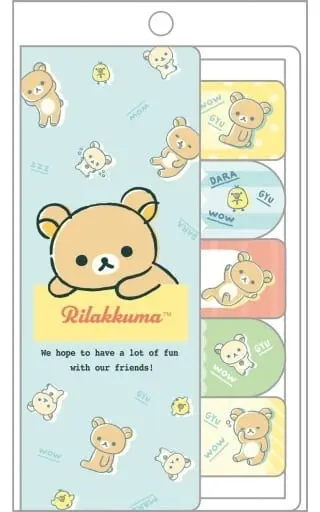 Stationery - Sticky Note - RILAKKUMA / Korilakkuma & Kiiroitori & Rilakkuma