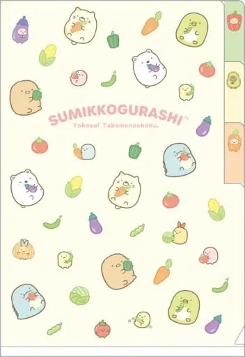 Stationery - Plastic Folder (Clear File) - Sumikko Gurashi