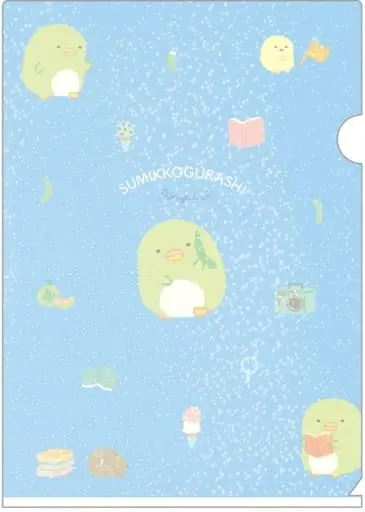 Stationery - Plastic Folder (Clear File) - Sumikko Gurashi / Penguin?
