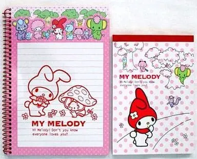 Stationery - Notebook - Sanrio / My Melody