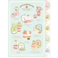 Stationery - Plastic Folder (Clear File) - Sumikko Gurashi