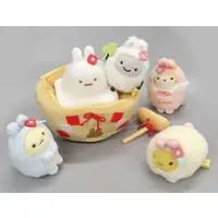 Plush - Sumikko Gurashi / Tapioca & Ebifurai no Shippo (Nulpi Chan) & Neko (Gattinosh) & Hokori