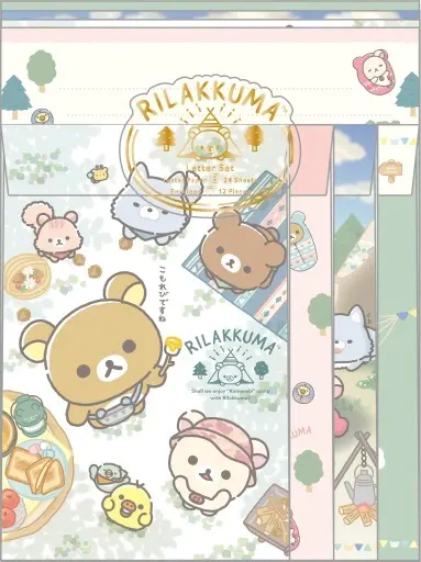 Rilakkuma Komorebi Camp - RILAKKUMA / Korilakkuma & Kiiroitori & Chairoikoguma & Aoi ko ookami