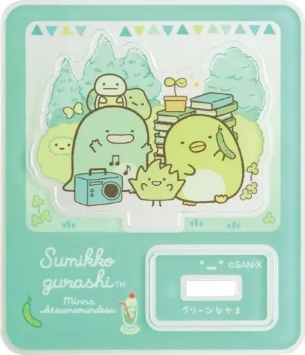 Acrylic stand - Sumikko Gurashi / Penguin? & Zasso (Pastito) & Tokage (Real)