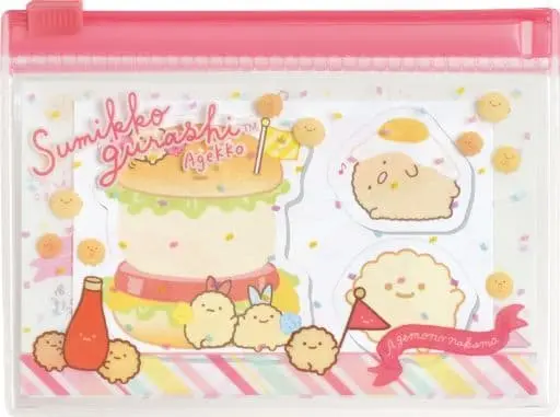 Stationery - Sticky Note - Sumikko Gurashi / Tonkatsu (Capucine) & Ebifurai no Shippo (Nulpi Chan) & Aji Furai no Shippo