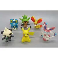 Trading Figure - Pokémon / Pikachu & Pancham & Fennekin & Sylveon