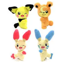 Plush - Pokémon / Pichu & Teddiursa & Plusle & Minun