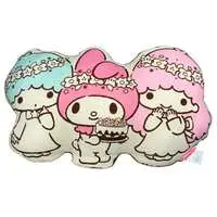 Cushion - Sanrio characters / My Melody & Little Twin Stars