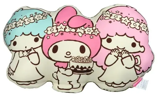 Cushion - Sanrio characters / My Melody & Little Twin Stars