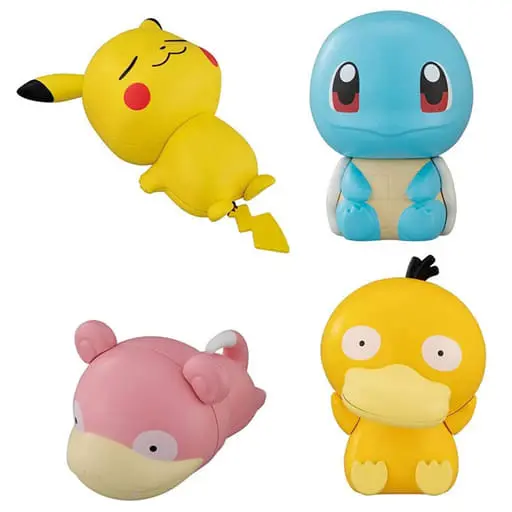 Capchara - Pokémon / Squirtle & Slowpoke & Psyduck & Pikachu