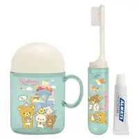 Toothbrush - RILAKKUMA / Korilakkuma & Kiiroitori & Chairoikoguma & Rilakkuma