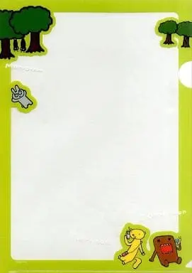Stationery - Plastic Folder (Clear File) - Yuru-chara / Domo-kun
