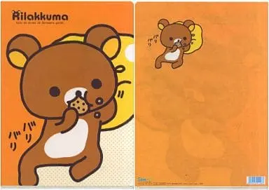 Stationery - Plastic Folder (Clear File) - RILAKKUMA / Rilakkuma