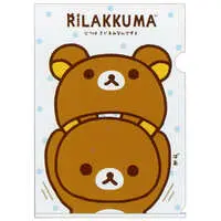 Stationery - Plastic Folder (Clear File) - RILAKKUMA / Rilakkuma