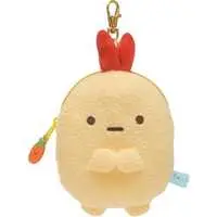 Plush - Commuter pass case - Sumikko Gurashi / Ebifurai no Shippo (Nulpi Chan)