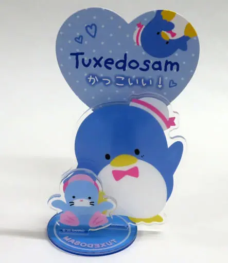 Message Card - Acrylic stand - Sanrio characters / TUXEDOSAM
