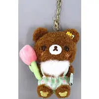 Key Chain - Plush - Plush Key Chain - RILAKKUMA / Chairoikoguma