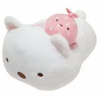 Smartphone Stand - Plush - Sumikko Gurashi / Furoshiki & Shirokuma