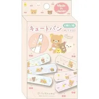 Adhesive bandage - RILAKKUMA / Korilakkuma & Kiiroitori & Chairoikoguma & Rilakkuma