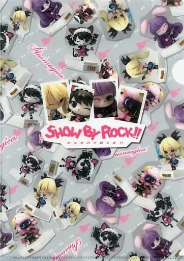 Stationery - Plastic Folder (Clear File) - SHOW BY ROCK!!