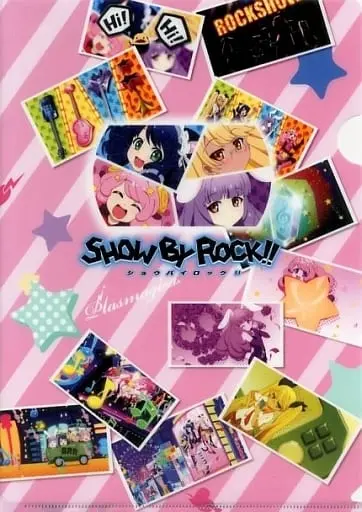 Stationery - Plastic Folder (Clear File) - SHOW BY ROCK!!