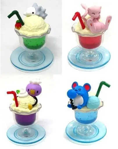Yummy! Sweets mascot - Pokémon / Drifloon & Marill & Snom & Mew