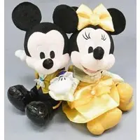 Plush - Beauty and The Beast / Minnie Mouse & Mickey Mouse & Belle (Beauty and the Beast)