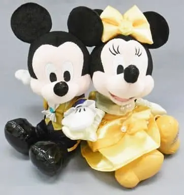 Plush - Beauty and The Beast / Minnie Mouse & Mickey Mouse & Belle (Beauty and the Beast)