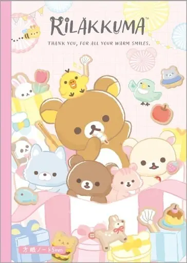 Stationery - Notebook - RILAKKUMA / Korilakkuma & Kiiroitori & Chairoikoguma & Rilakkuma