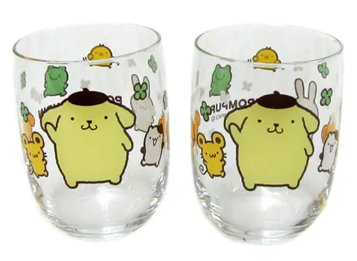 Tumbler, Glass - Sanrio / Pom Pom Purin