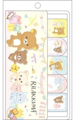 Stationery - Sticky Note - RILAKKUMA / Korilakkuma & Kiiroitori & Chairoikoguma & Rilakkuma