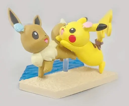 Trading Figure - Mini Figure - Pokémon / Eevee & Pikachu