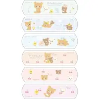 Adhesive bandage - RILAKKUMA / Korilakkuma & Kiiroitori & Chairoikoguma & Rilakkuma