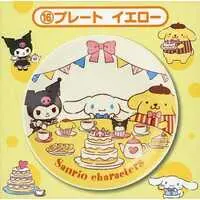 Dish - Sanrio characters / Pom Pom Purin & Cinnamoroll & Kuromi