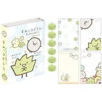 Memo Pad - Eraser - Stationery - Sumikko Gurashi / Hokori