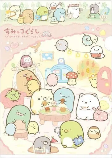 Stationery - Plastic Folder (Clear File) - Sumikko Gurashi