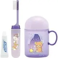 Toothbrush - RILAKKUMA / Korilakkuma & Kiiroitori & Chairoikoguma & Rilakkuma