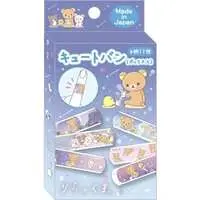 Adhesive bandage - RILAKKUMA / Korilakkuma & Kiiroitori & Chairoikoguma & Rilakkuma