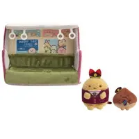 Plush - Sumikko Gurashi / Ebifurai no Shippo (Nulpi Chan) & Kuri Stationmaster