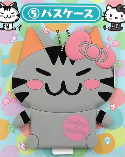 Commuter pass case - Chibi Gallery / Hello Kitty
