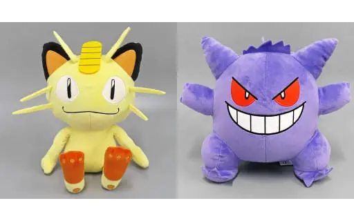 Plush - Pokémon / Meowth & Gengar