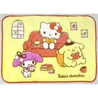 Blanket - Sanrio characters / Pom Pom Purin & My Melody & Hello Kitty