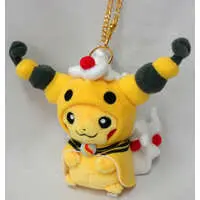 Key Chain - Plush Key Chain - Pokémon / Pikachu & Ampharos