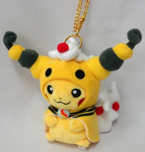 Key Chain - Plush Key Chain - Pokémon / Pikachu & Ampharos