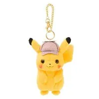 Key Chain - Plush Key Chain - Pokémon / Pikachu & Detective Pikachu